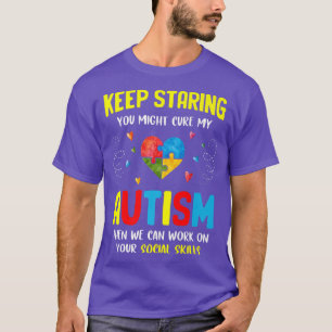 T-shirt Cadeaux D'Autisme Pour Hommes Femmes Adulte Aspie 