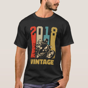 T-shirt Cadeaux De 5 Ans Anniversaire Hommes Vintage 2018