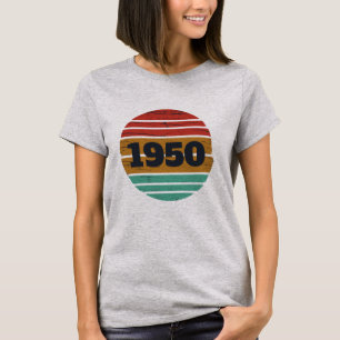 T-shirt Cadeaux de 75e anniversaire vintages personnalisés
