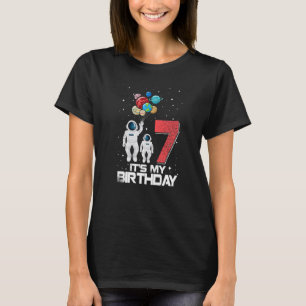 T-shirt Cadeaux de 7 ans C'est mon 7e anniversaire Garçons