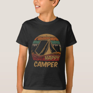 T-shirt Cadeaux de camping Joyeux campeur Camping Scout am