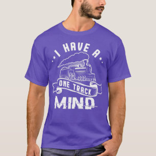 T-shirt Cadeaux de chemin de fer pour un ventilateur de tr
