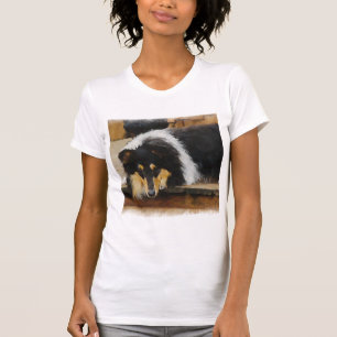 T-shirt Cadeaux de collier à trois couleurs