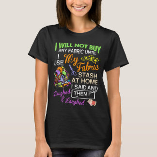 T-shirt Cadeaux de couture drôles piquants Quilter d'amant