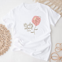 T-Shirt Cadeaux de demoiselle d'honneur - Golden D