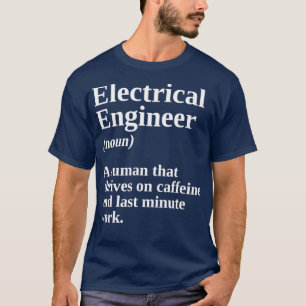 T-shirt Cadeaux De Génie Électrique Pour Hommes Père Defin