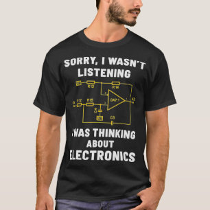 T-shirt Cadeaux de génie électronique geek électrique Funn