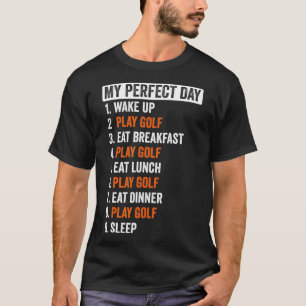 T-shirt Cadeaux De Golf De Jour Parfaits Pour Hommes Grand