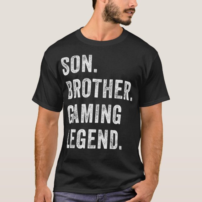 T-shirt Cadeaux de jeu pour les garçons Ados qui jouent au (Devant)