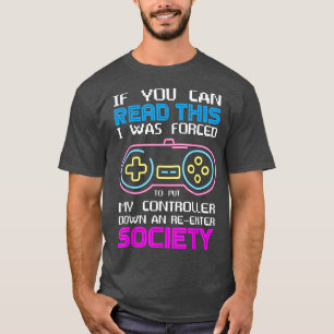 T-shirt Cadeaux de joueur pour les garçons Ados si vous po