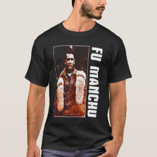 T-shirt Cadeaux De Jour Rock Fu Band Manchu Cadeau Pour Ha
