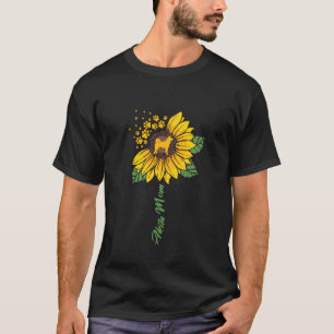 T-shirt Cadeaux de maman Akita Tournesol Amoureux Akita Ma