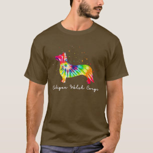 T-shirt Cadeaux de maman de chien coloré Cardigan Welsh Co