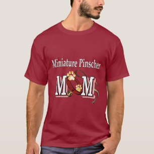 T-shirt Cadeaux de maman de Pinscher miniature