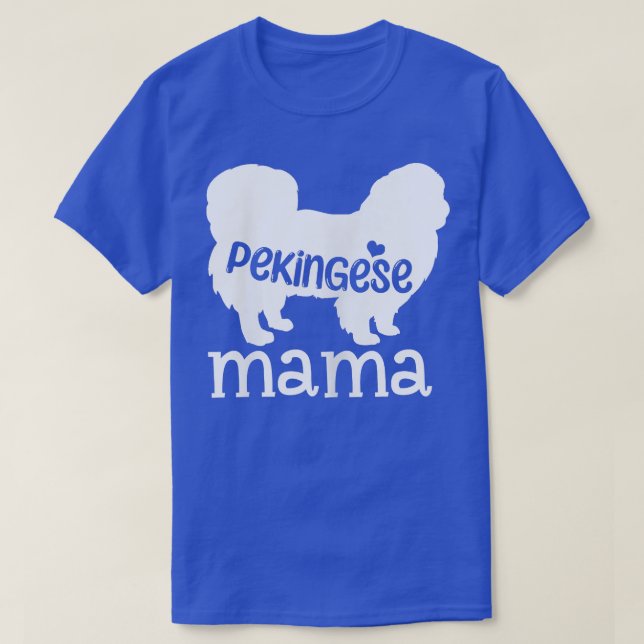 T-shirt Cadeaux de maman Pékinois pour femmes Chien Pékino (Design devant)