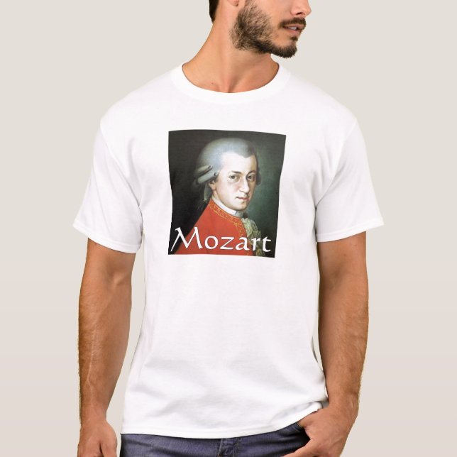 T-shirt Cadeaux de Mozart pour des mélomanes (Devant)