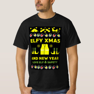 T-shirt Cadeaux De Noël Santé Et Sécurité