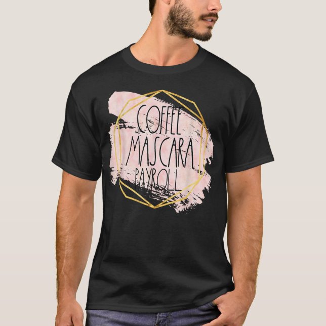 T-shirt Cadeaux de paie Femmes Ressources humaines Finance (Devant)