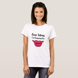 T-shirt Cadeaux de pathologie de langue de la parole de