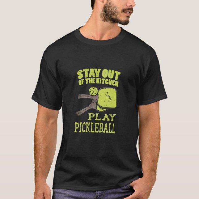 T-shirt Cadeaux De Pickleball (Devant)