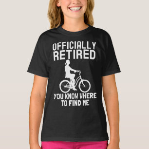 T-shirt Cadeaux de retraite cyclistes pour femmes amoureus