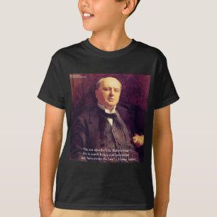 T-shirt Cadeaux de sagesse de citation de Wm James "Une vi