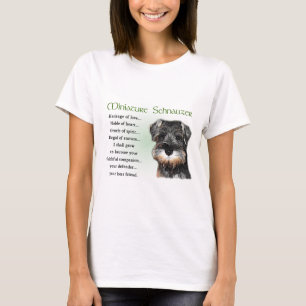 T-shirt Cadeaux de Schnauzer miniatures