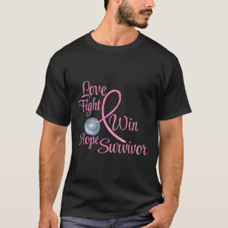T-shirt Cadeaux De Sensibilisation Au Cancer Du Sein Pour