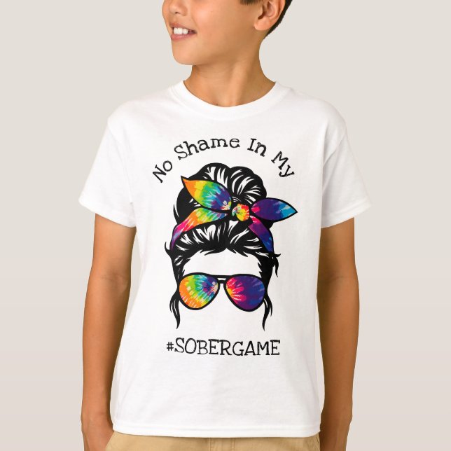 T-shirt Cadeaux De Sobriété Pour Femmes Anonyme 12 Étape R (Devant)