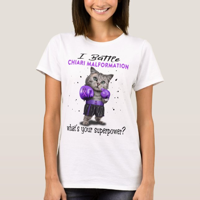 T-shirt Cadeaux de soutien au ruban de sensibilisation à l (Devant)