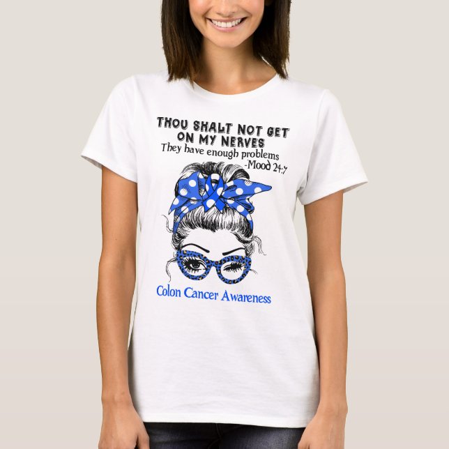 T-shirt Cadeaux de soutien au ruban de sensibilisation au  (Devant)