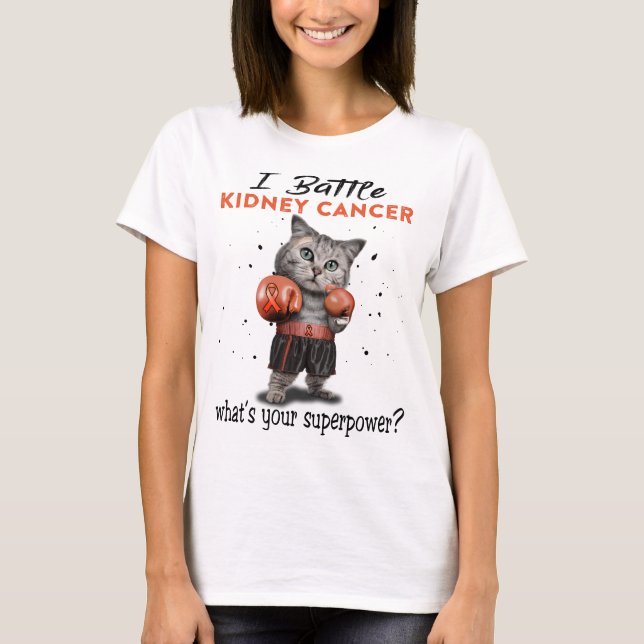 T-shirt Cadeaux de soutien au ruban de sensibilisation au  (Devant)