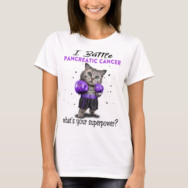 T-shirt Cadeaux de soutien au ruban de sensibilisation au  (Devant)