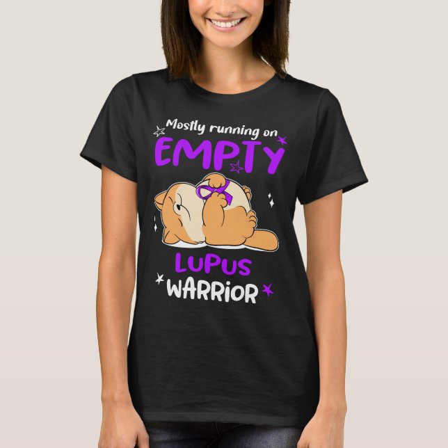 T-shirt Cadeaux de soutien au ruban de sensibilisation Lup (Devant)