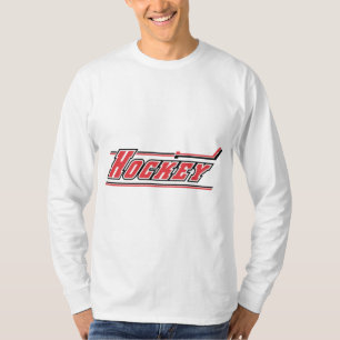 T-shirt Cadeaux de sports d'hiver de hockey sur glace
