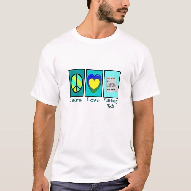 T-shirt Cadeaux de technicien de pharmacie (Devant)