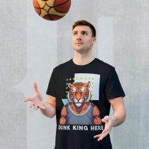 Cadeaux de tigres cool pour les amateurs de basket