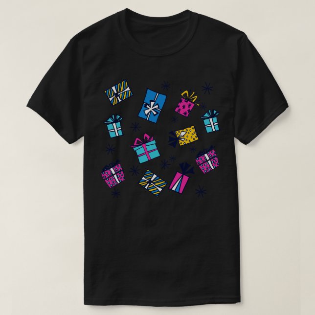 T-shirt Cadeaux de Vacances (Design devant)
