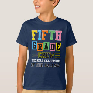 T-shirt Cadeaux d'enseignant de cinquième année Équipe de 