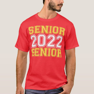 T-shirt Cadeaux D'Études 2022 Cadeaux Senior 2022 Pour Fil