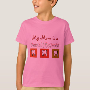 T-shirt Cadeaux d'hygiéniste dentaire, conception de 3