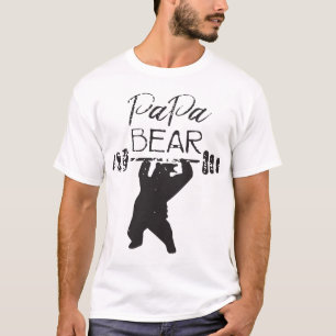 T-shirt Cadeaux d'ours de papa pour le husb de papa de