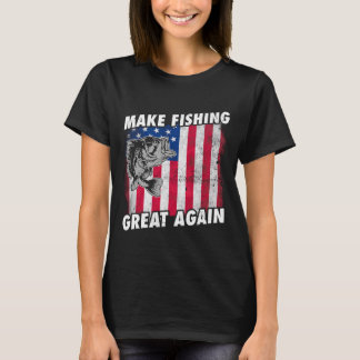 T-shirt Cadeaux drôles de pêche Trump 
