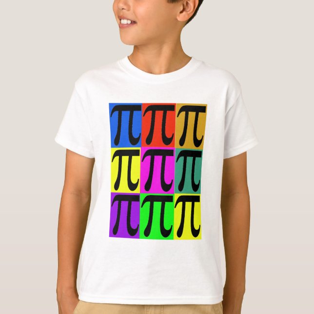 T-shirt Cadeaux du jour POPART de pi (Devant)