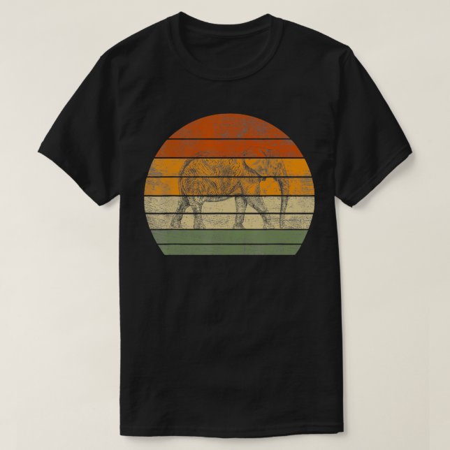 T-shirt Cadeaux Eléphants Pour Femmes Hommes Drôle Elephan (Design devant)