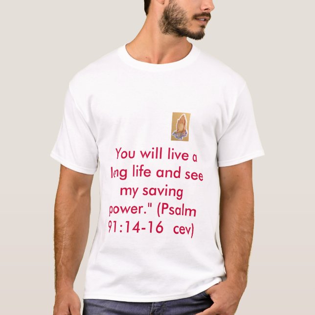 T-shirt Cadeaux entiers de vente de foi chrétienne ici (Devant)