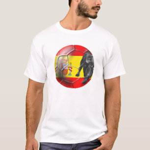 T-shirt Cadeaux espagnols du football de l'Espagne de