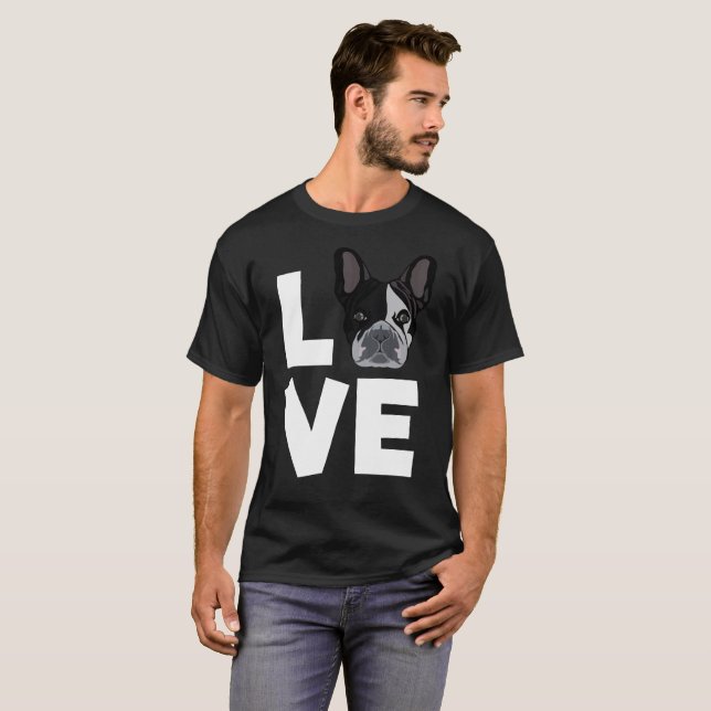 T-shirt Cadeaux et habillement d'amoureux de les chiens de (Devant entier)