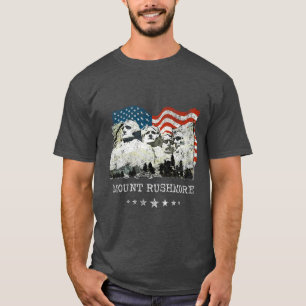 T-shirt Cadeaux Etats-Unis de souvenir de monument du mont