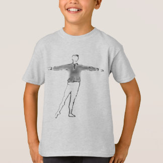 T-shirt Cadeaux faits sur commande de danse de garçon de